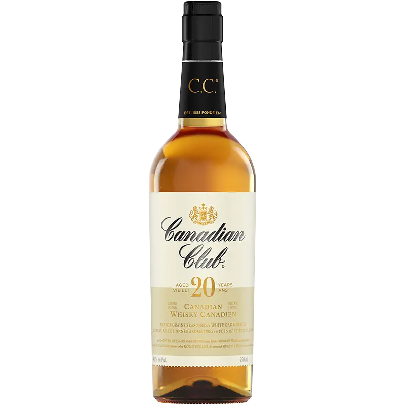 Canadian Club 20 Year Old 750Ml Bottle Image
