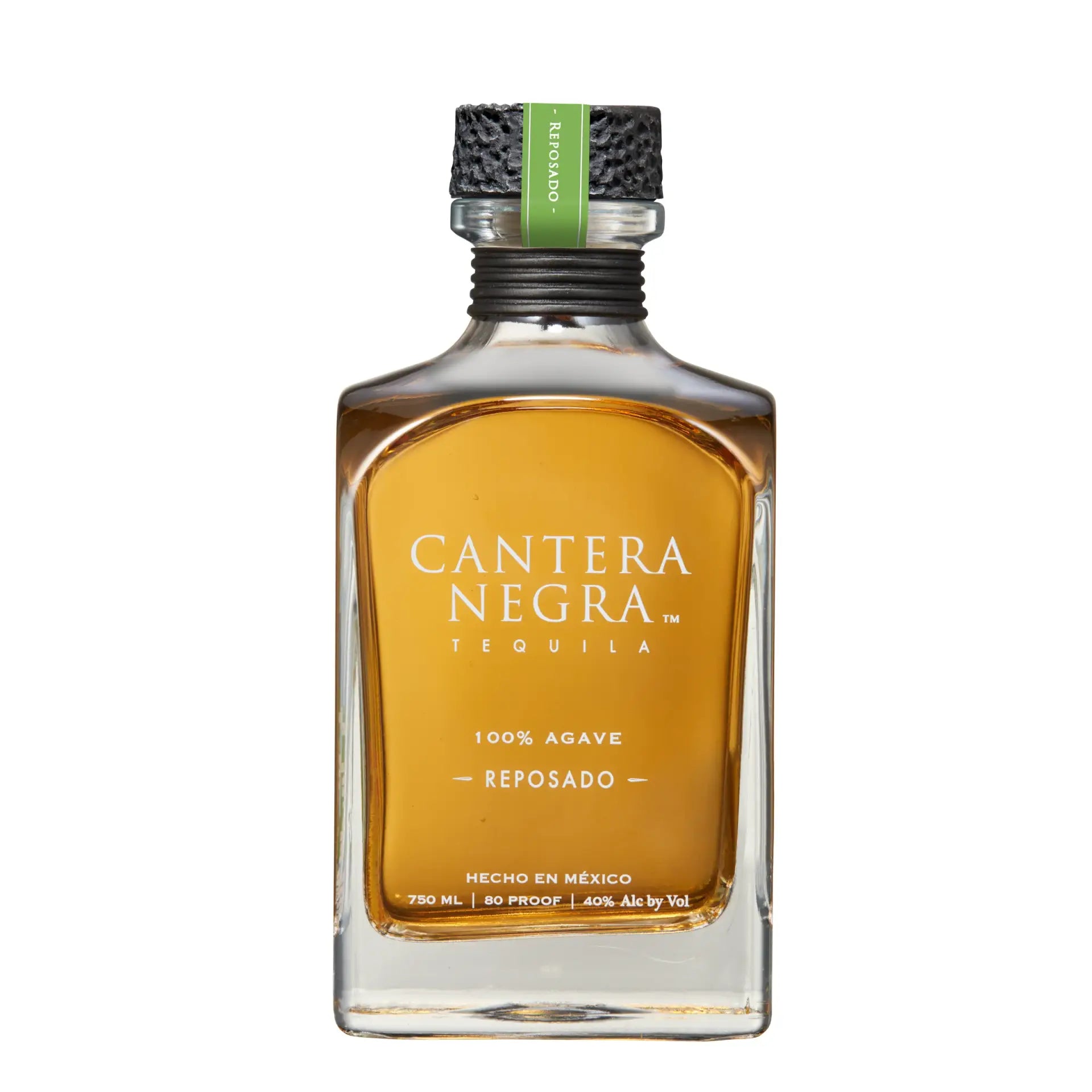 buy Cantera Negra Reposado 750mL tequila bottle, 100% agave, amber liquor