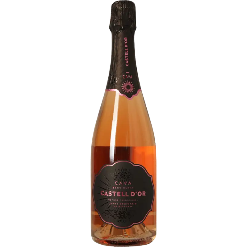 Buy Castell d'Or Brut Rosé Cava 750mL sparkling wine bottle online
