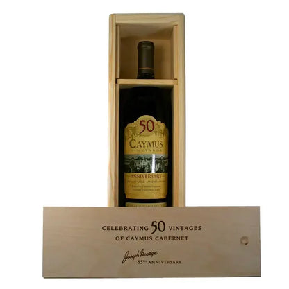 Caymus Napa Cabernet Sauvignon 50Th Anniversary With Gift Box 750Ml Bottle Image