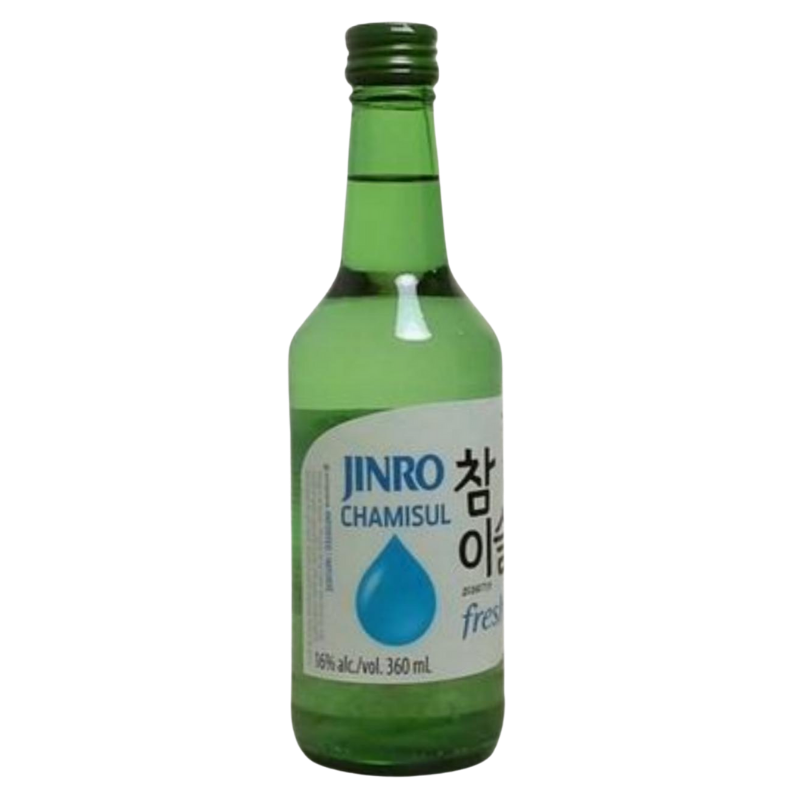 Chamisul Fresh Soju Jinro 360Ml Bottle Image