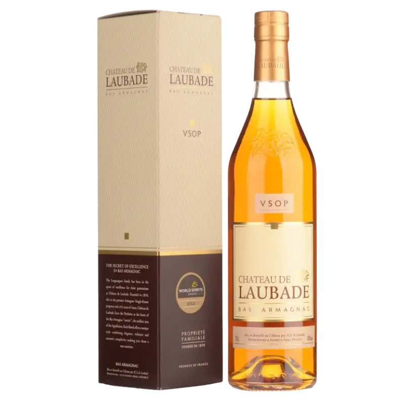 Chateau De Laubade Bas Armagnac Vsop 700Ml Bottle Image