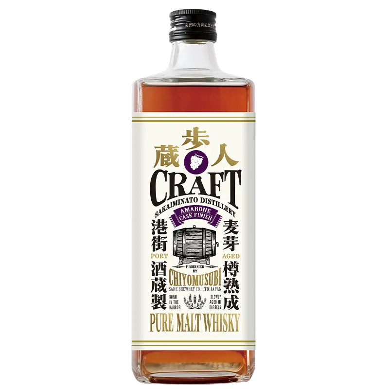 Chiyomusubi Pure Malt Whisky Amarone 700Ml Bottle Image