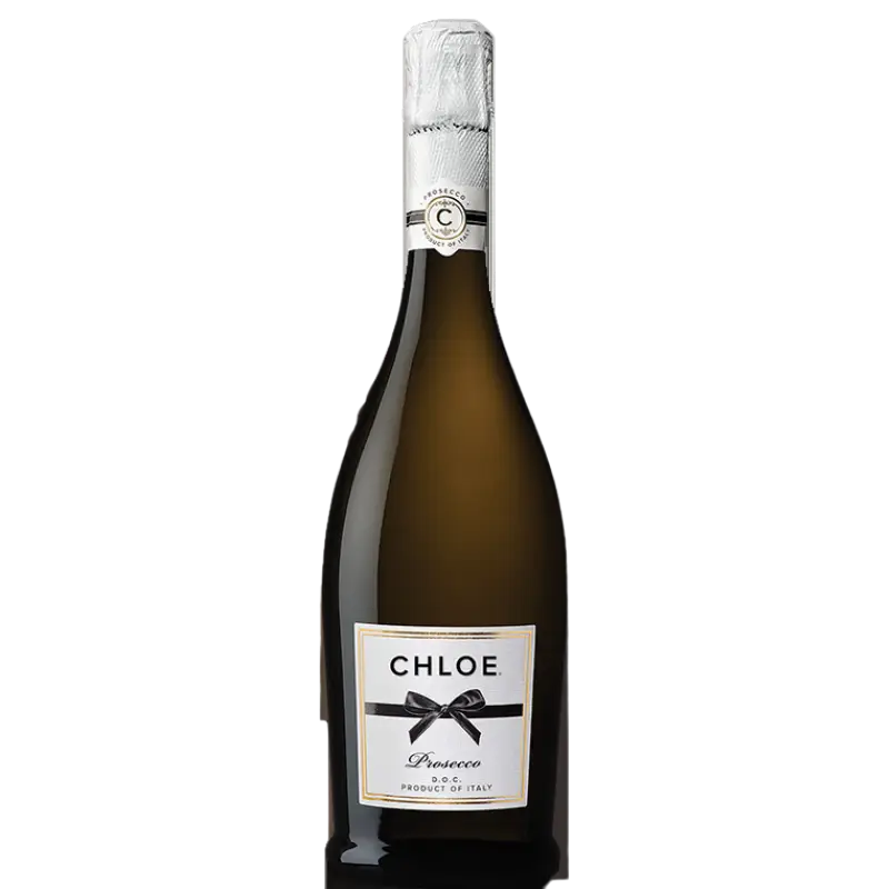 buy Chloe Prosecco 750mL bottle, Italian sparkling wine with black bow label