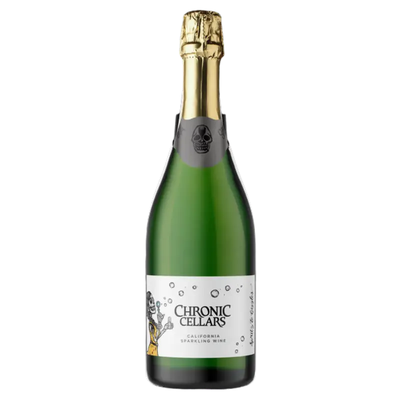Buy Chronic Cellars Spritz And Giggles 750mL California sparkling wine bottle