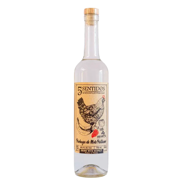 Cinco Sentidos Pechuga De Mole Poblano 750Ml Bottle Image