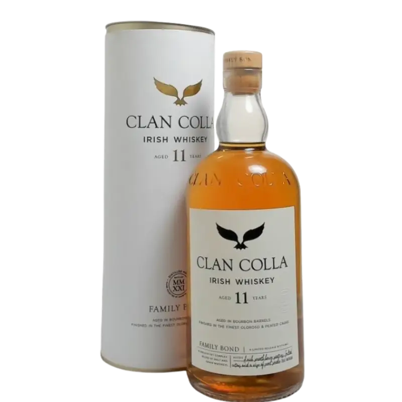 Clan Colla Irish Whiskey Blend 11 Year Old 700Ml Bottle Image