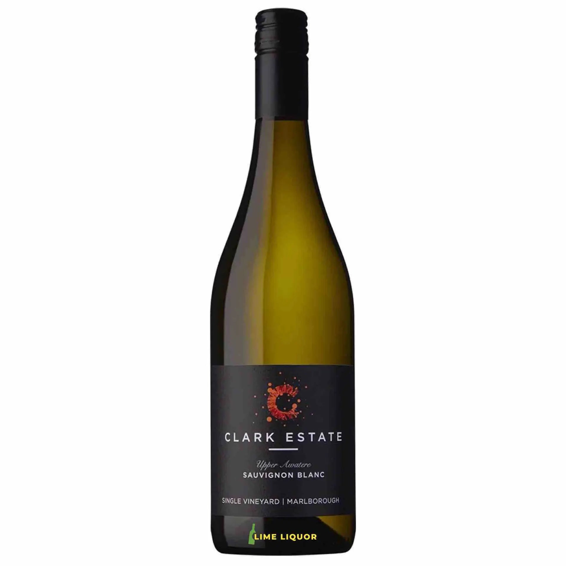 buy Clark Estate Sauvignon Blanc 750mL white wine bottle with black label