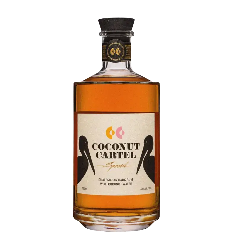Coconut Cartel Guatemalan Dark Rum 750Ml Bottle Image