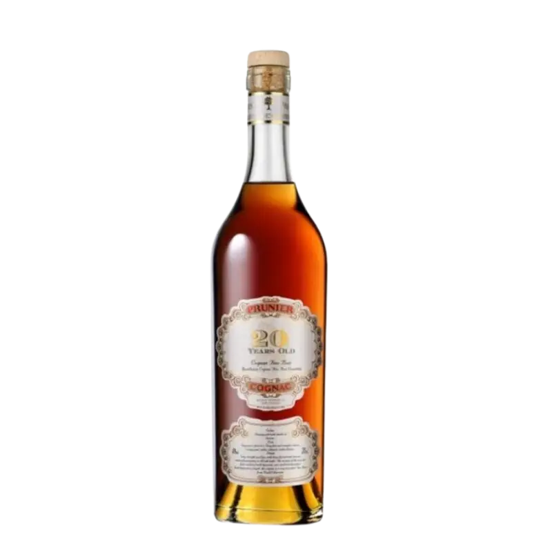 Cognac Prunier 20 Years Old 700Ml Bottle Image