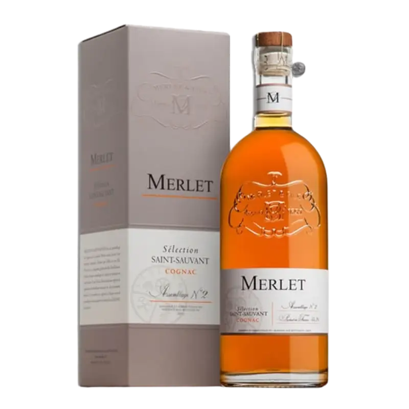 Cognac Xo Merlet Selection Saint Sauvant 700Ml Bottle Image