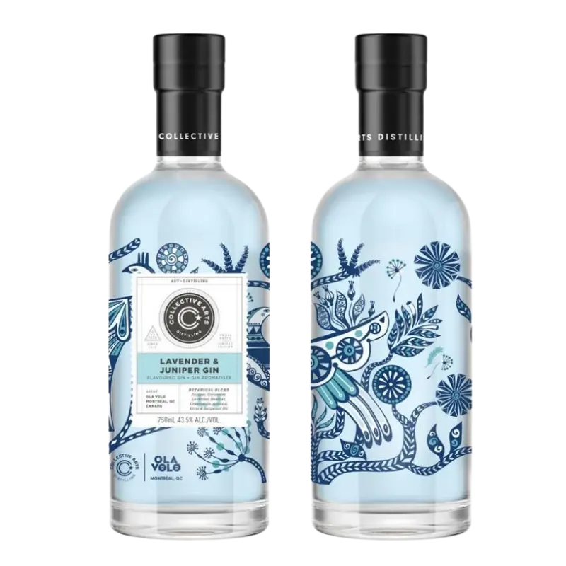 Collective Arts Lavender Amp Juniper Gin 750Ml Bottle Image