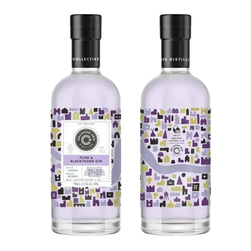 Collective Arts Plum Amp Blackthorn Gin 750Ml Bottle Image