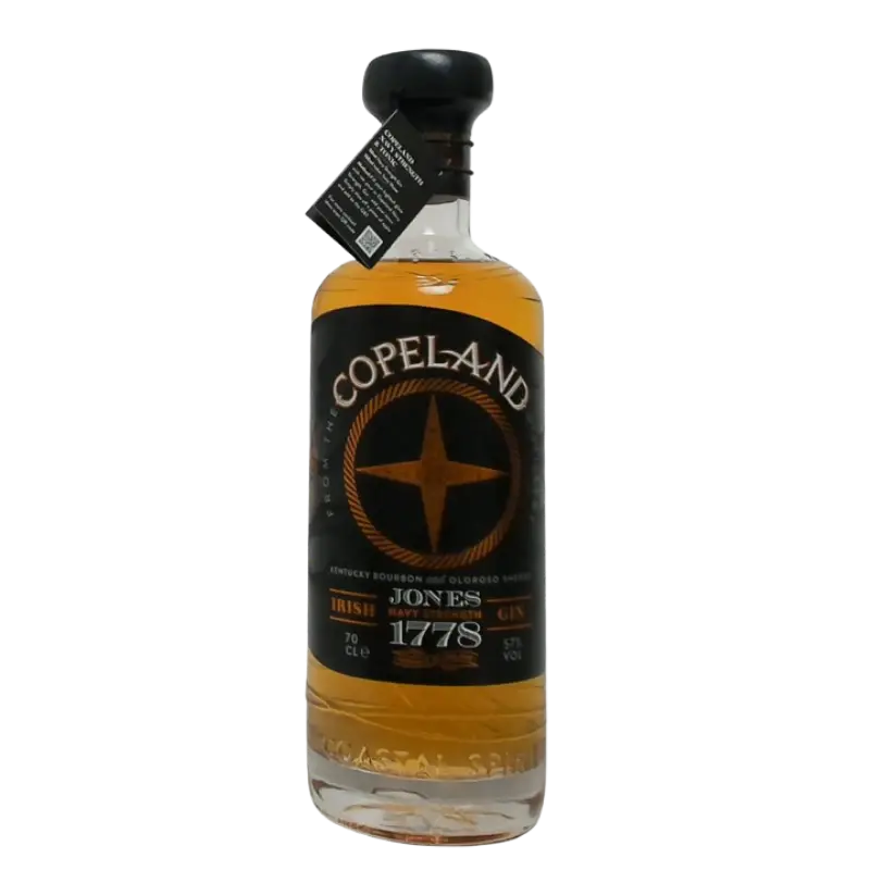 Copeland Jones 1778 Navy Strength Irish Gin 700Ml Bottle Image