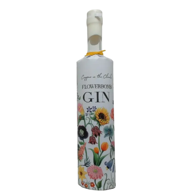 Copper In The Clouds Flowerbomb Gin 700Ml Bottle Image