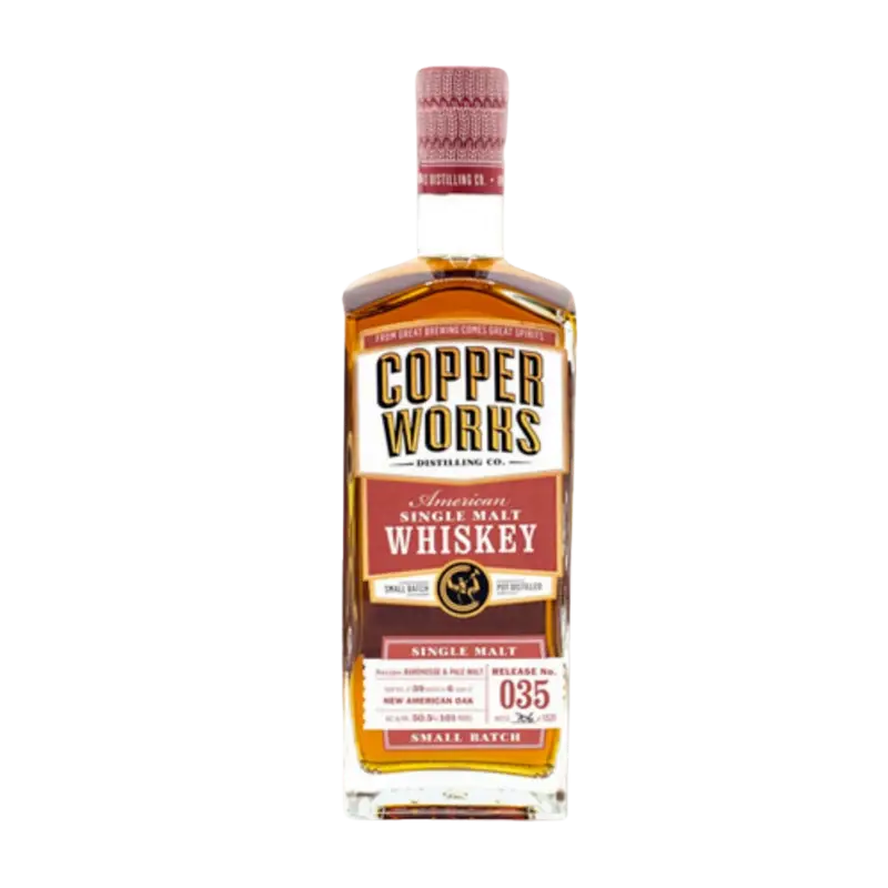 Copperworks American Single Malt Whisky Release 35 750Ml Bottle Image