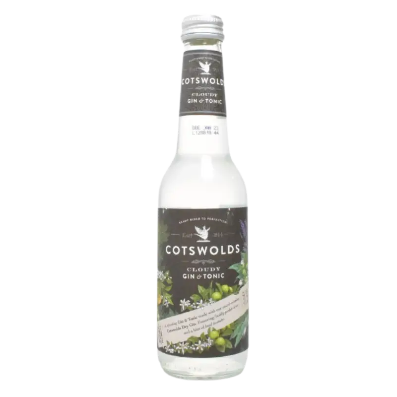 Cotswolds Cloudy Gin Amp Tonic 275Ml Bottle Image