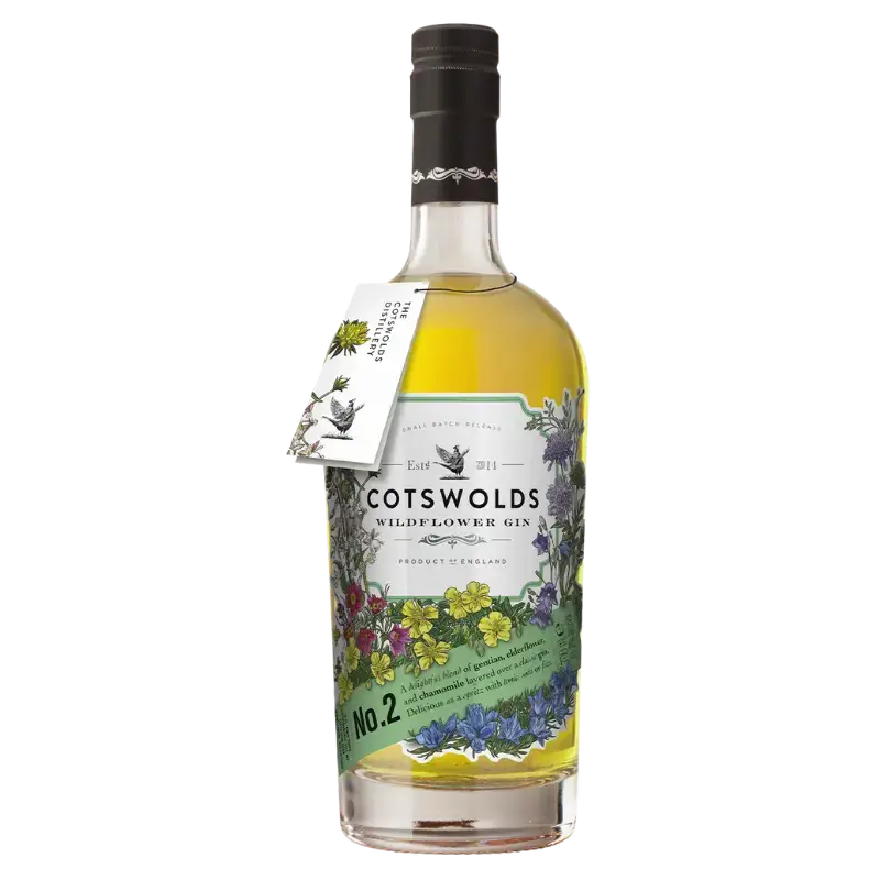 Cotswolds Wildflower Gin No 2 700Ml Bottle Image