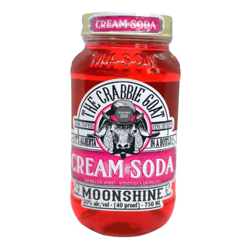 Crabbie Goat Cream Soda Moonshine 750Ml Bottle Image