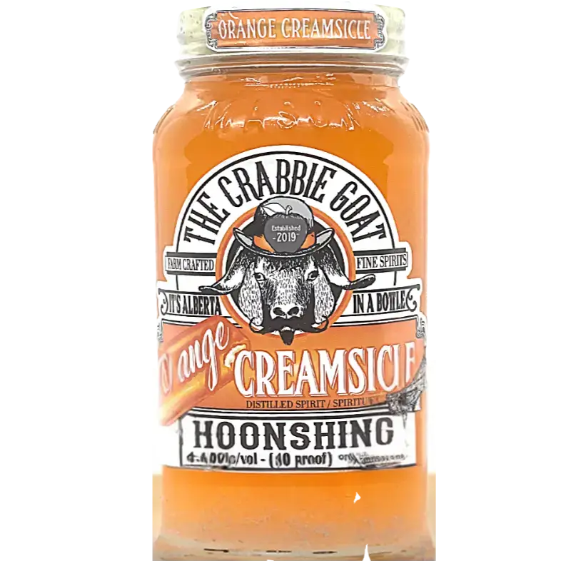 Crabbie Goat Orange Creamsicle Moonshine 750Ml Bottle Image