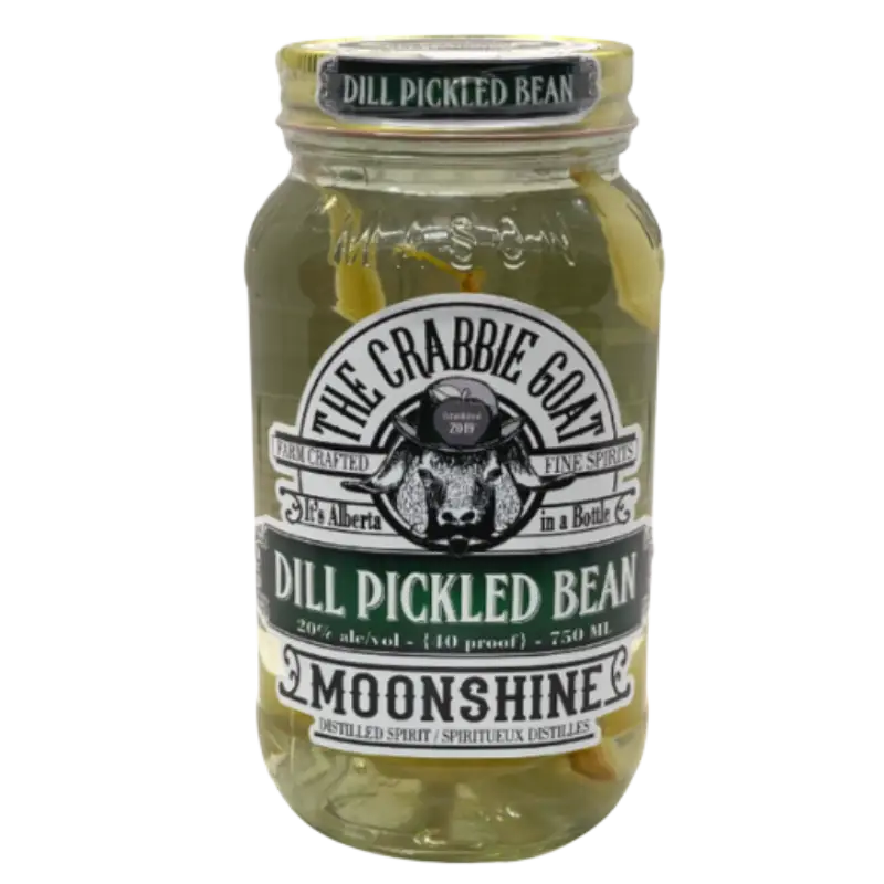 Crabbie Goat Pickled Bean Moonshine 750Ml Bottle Image