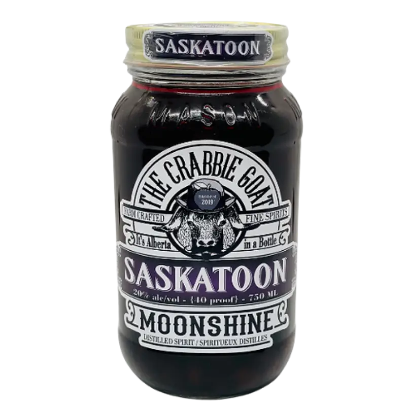 Crabbie Goat Saskatoon Moonshine 750Ml Bottle Image