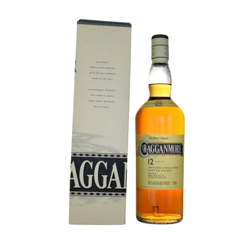 Cragganmore 12 Year Old Single Malt Scotch Whiskey 750Ml Bottle Image