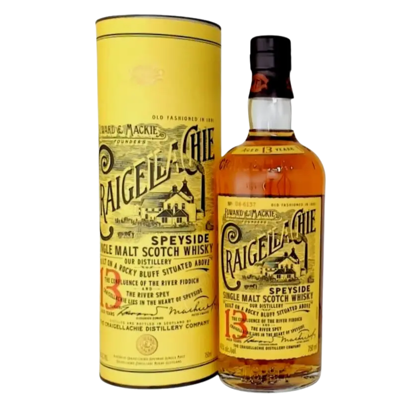 Craigellachie 13 Year Old Single Malt Scotch Whisky 750Ml Bottle Image