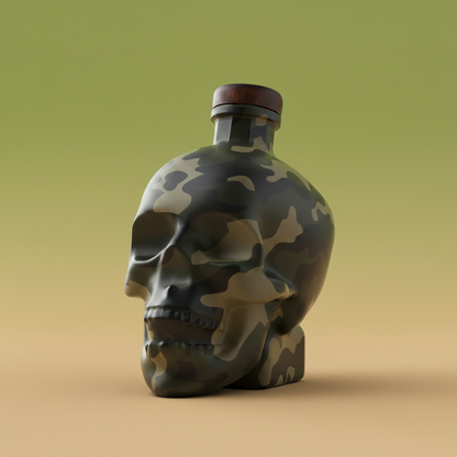 Crystal Head Vodka Camo Limited Edition 750mL