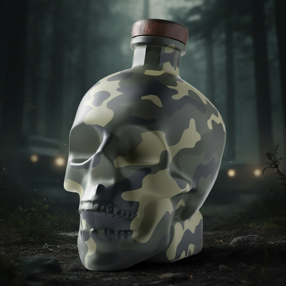 Crystal Head Vodka Camo Limited Edition 750mL