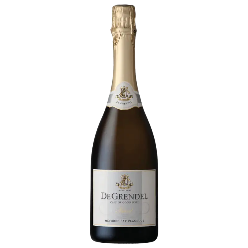 Buy De Grendel Method Cap Classique 750mL bottle, sparkling wine with gold foil top.