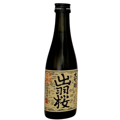 Dewazakura Daiginjo sake bottle from LimeLiquor, 300mL, with traditional Japanese label and elegant design.