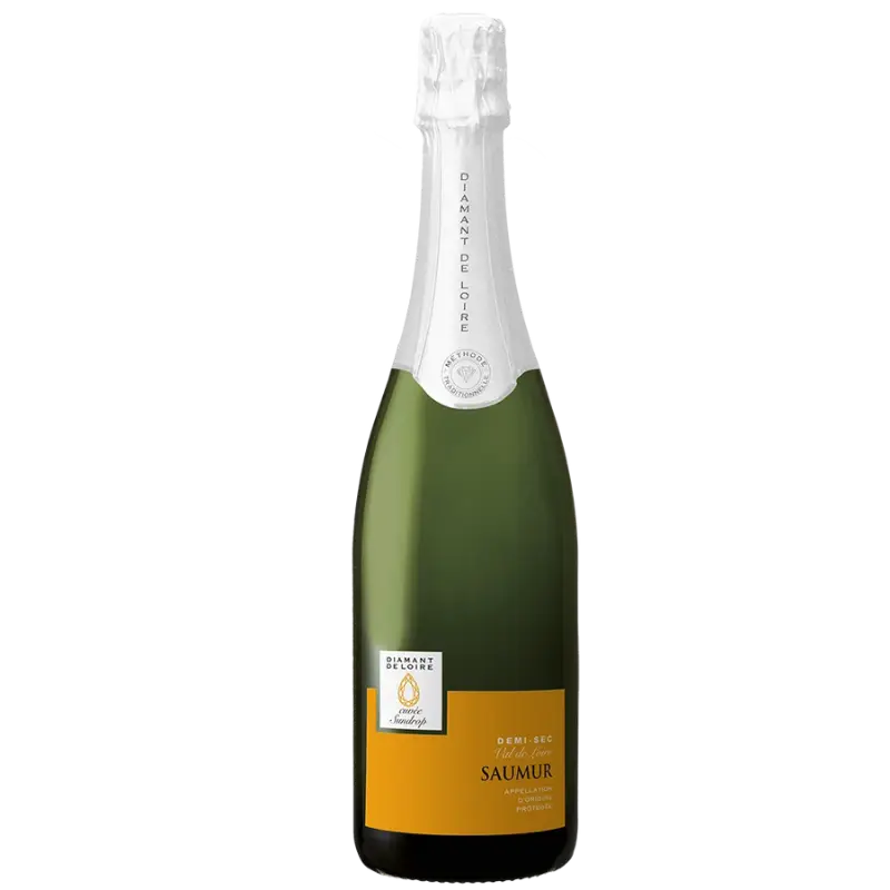 Buy Diamant De Loire Saumur Demi-Sec 750mL sparkling wine bottle