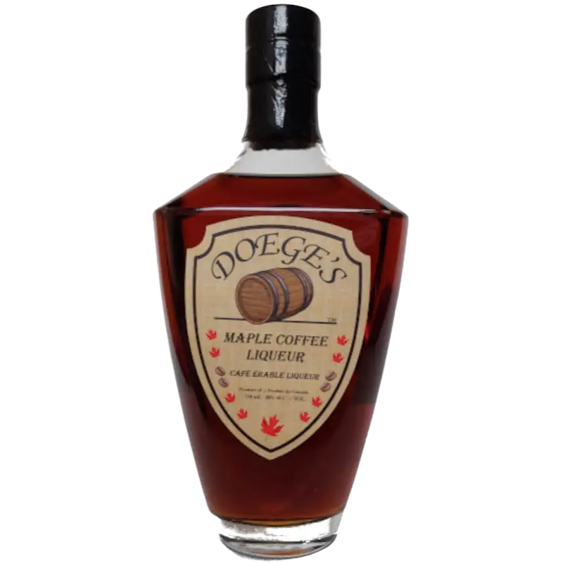 Buy Doege's Maple Coffee Liqueur 750mL, rich coffee and maple flavored liqueur bottle