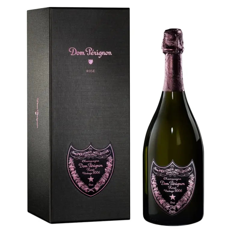 Buy Dom Perignon Rose 2006 Champagne with gift box