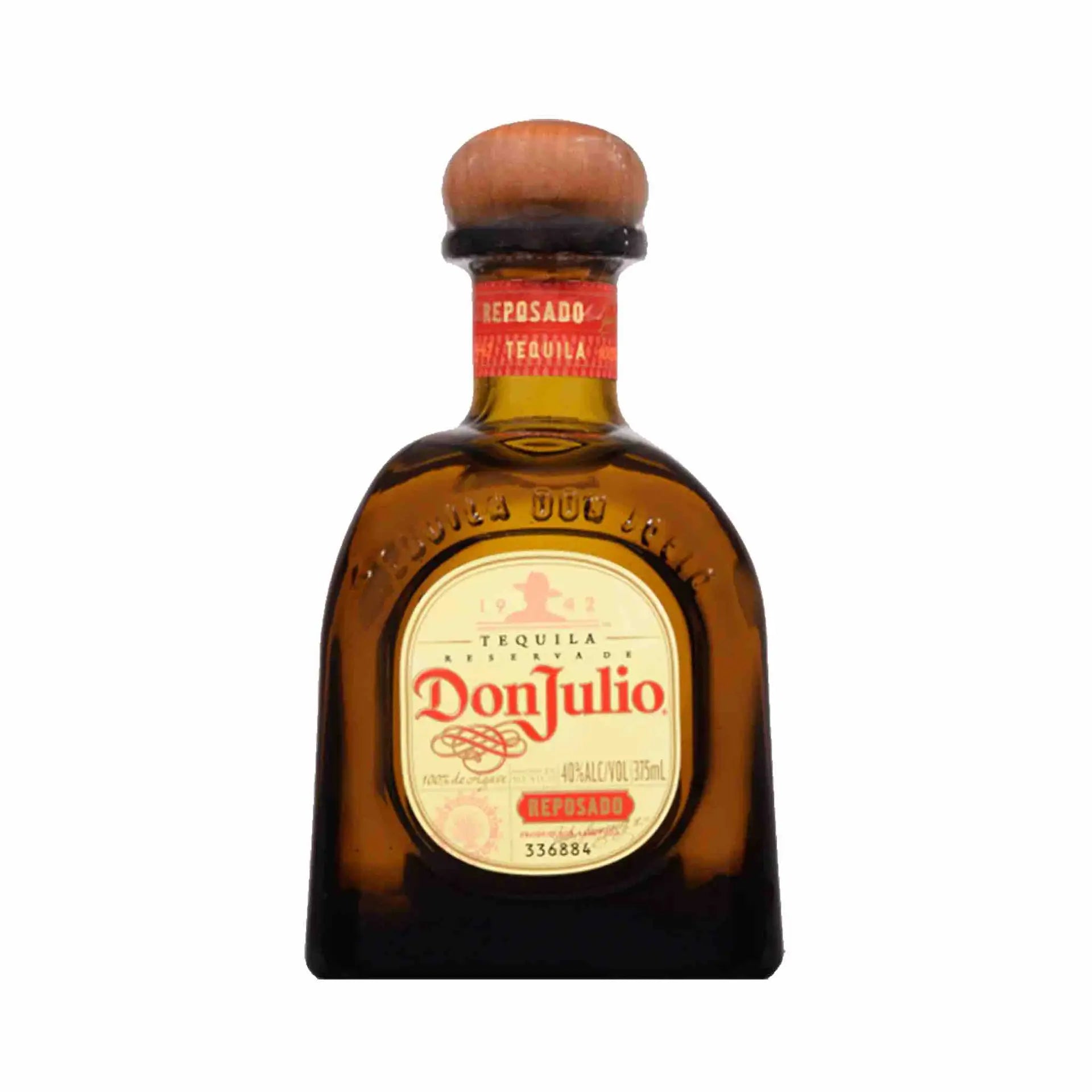 buy Don Julio Reposado 375mL tequila bottle on white background