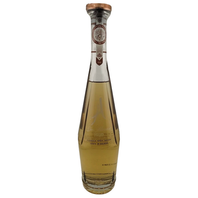 Bottle of Don Adriano 1950 Reposado Tequila in a 750mL glass bottle with a detailed label and dark amber liquid inside.