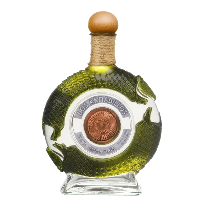 Dos Armadillos Plata Tequila 750Ml Bottle Image