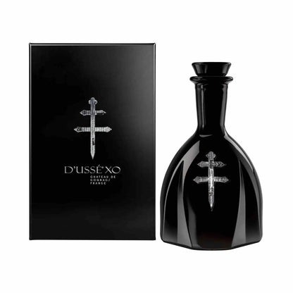 Buy Dusse XO Cognac 750mL, luxury black bottle with matching gift box, premium French spirit