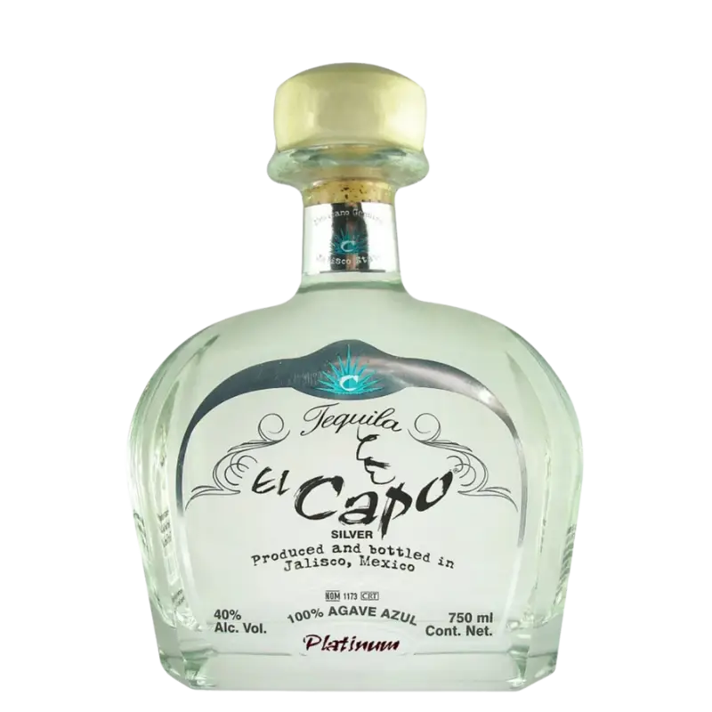 El Capo Platinum Tequila 750Ml Bottle Image