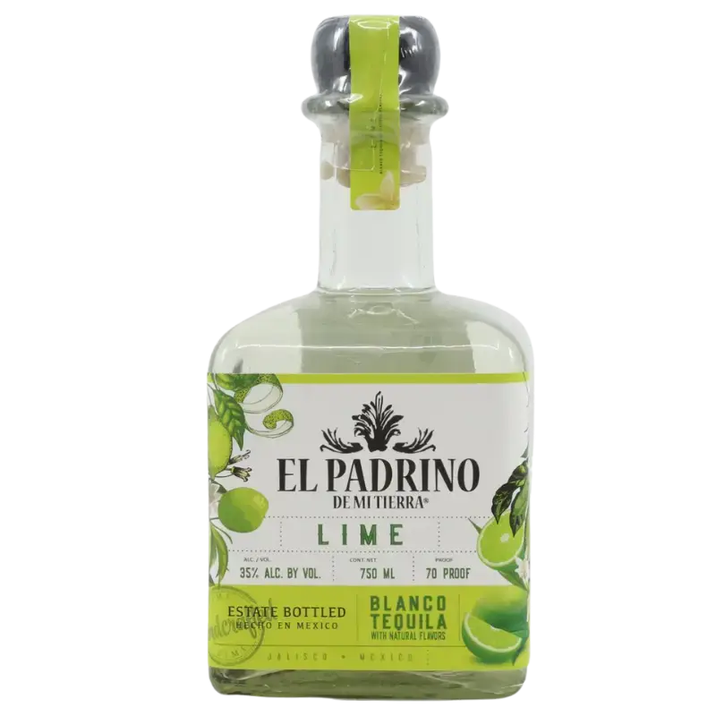 El Padrino Lime Tequila 750Ml Bottle Image
