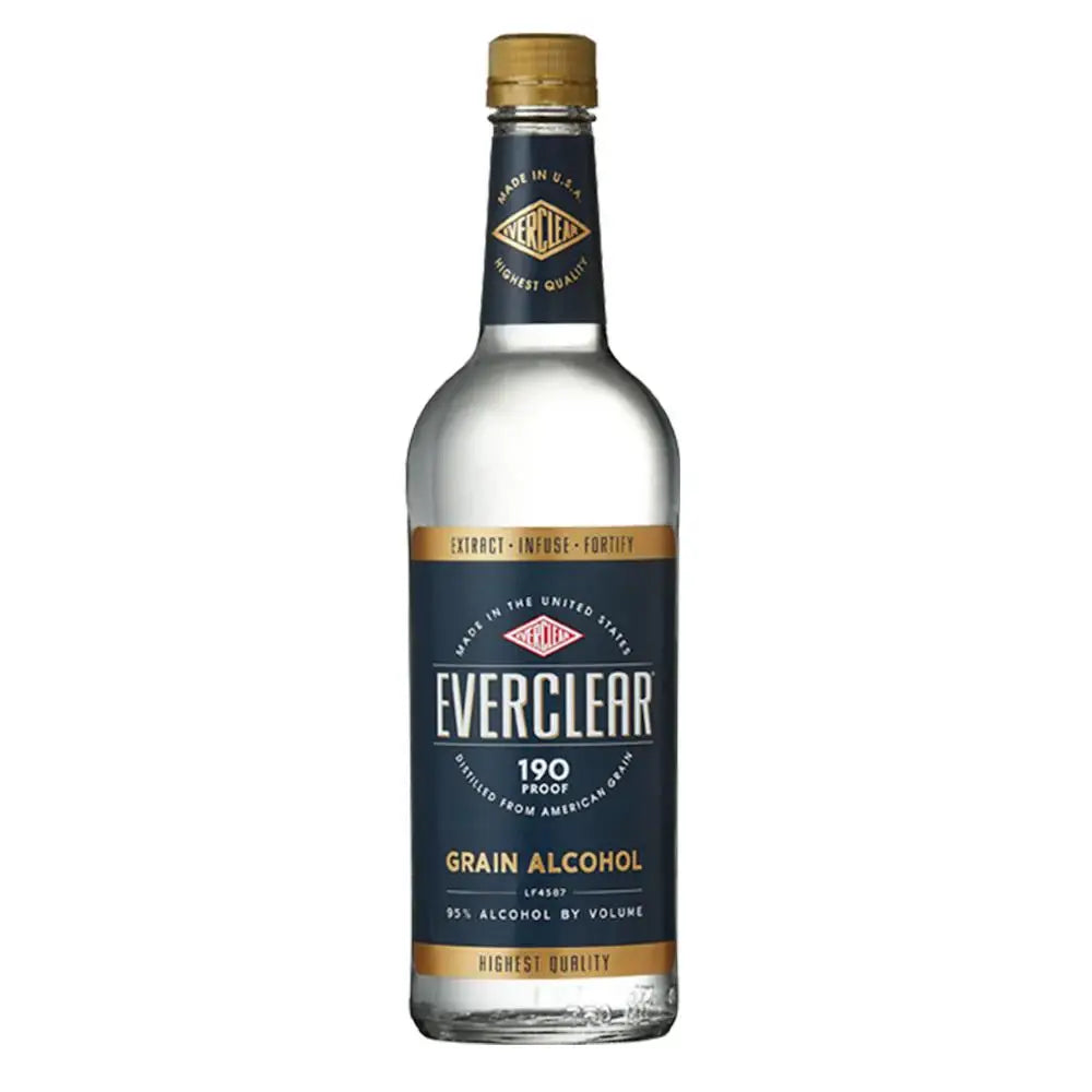Everclear 190 Proof Grain Alcohol 750Ml Bottle Image