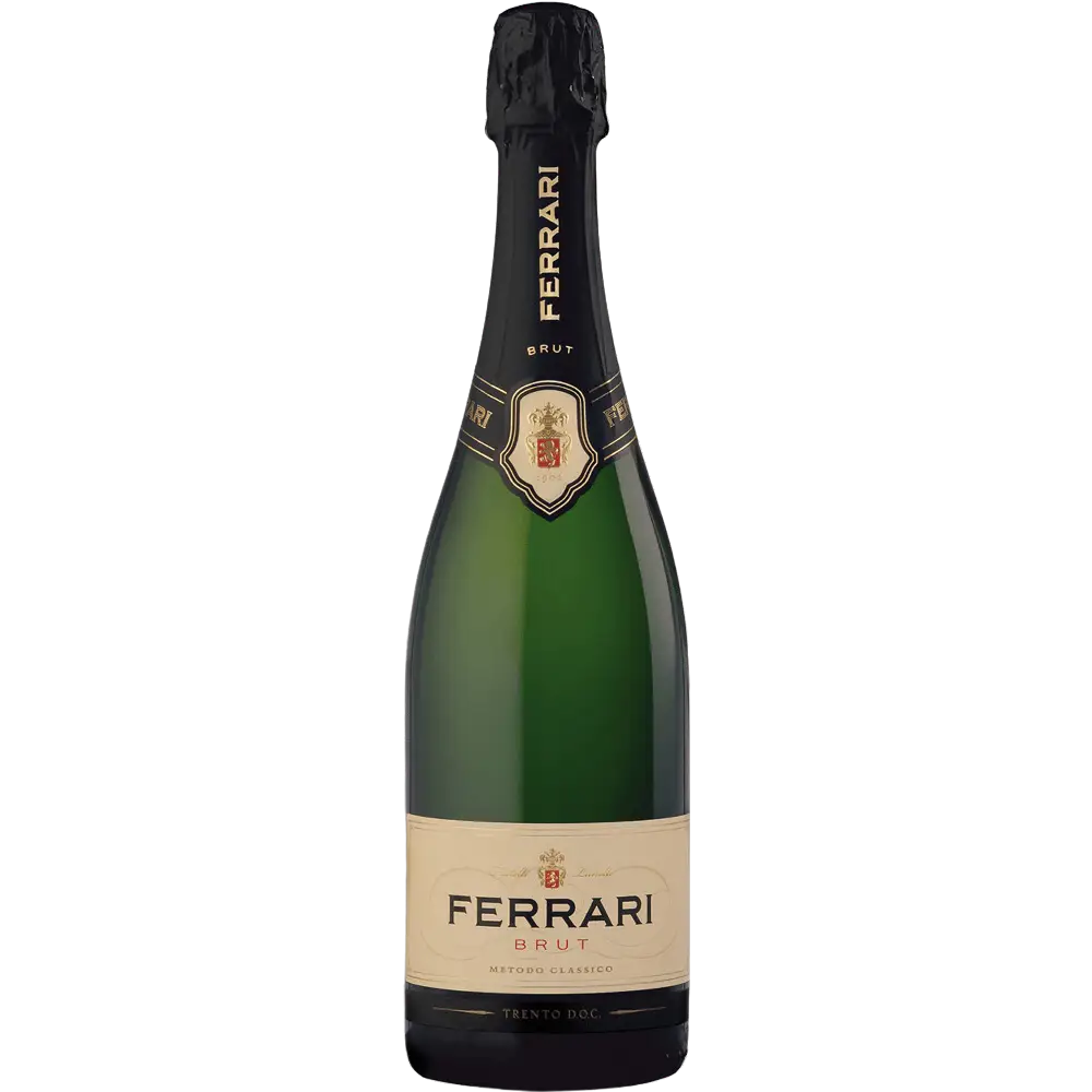 buy Ferrari Brut 1.5L sparkling wine bottle, elegant label, classic green glass