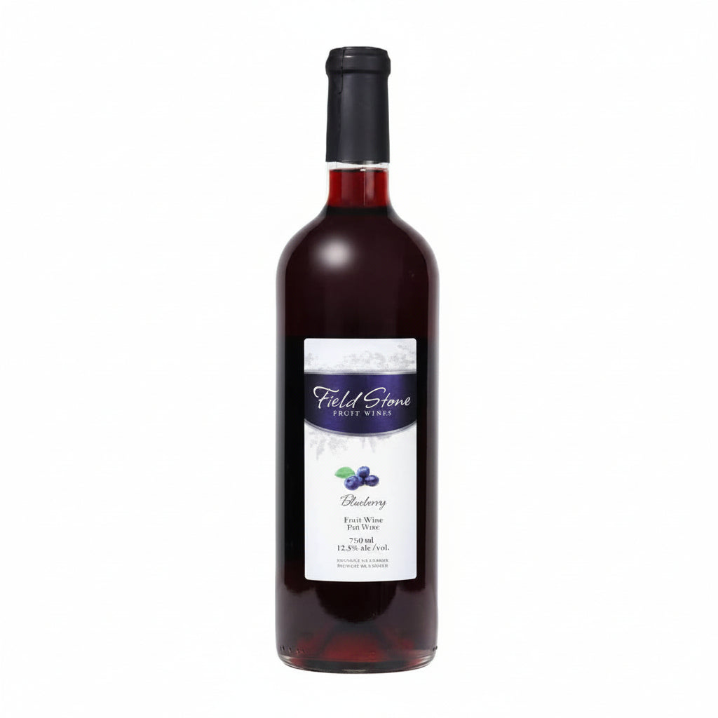 Buy bottle of Field Stone Blueberry Fruit Wine 750mL