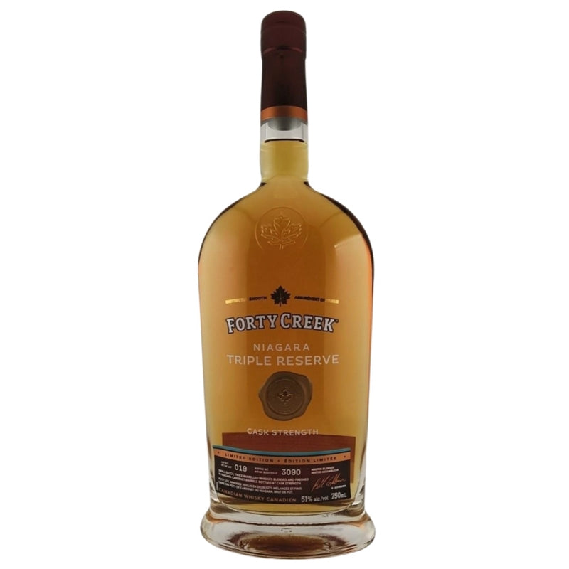 Forty Creek Canadian Whisky Niagara Triple Reserve