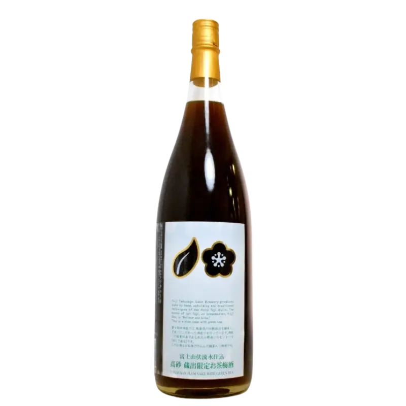Fuji Takasago Yamahai Green Tea Plumsake 1 8L Bottle Image