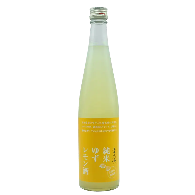 Fukucho Yuzu Lemon Sake 500Ml Bottle Image