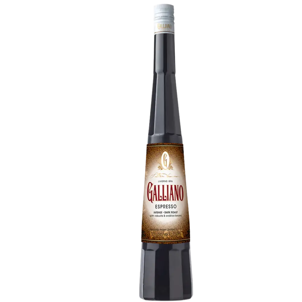 buy Galliano Espresso 375mL, coffee liqueur in tall dark glass bottle