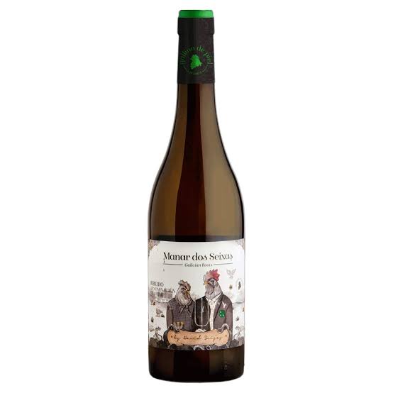 Bottle of Gallina De Piel Manar Dos Seixas 750mL, a premium Portuguese wine with a dark glass bottle and elegant label.