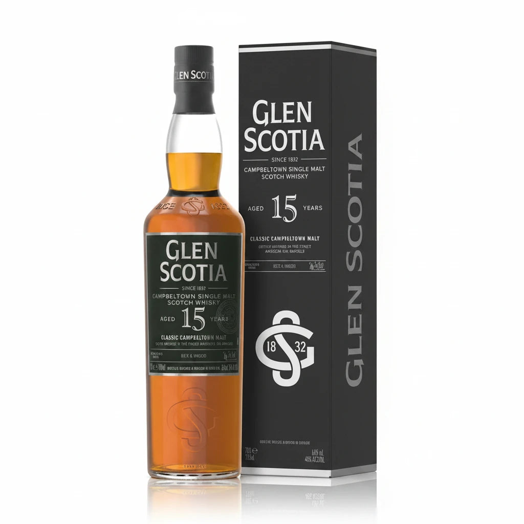 Glen Scotia 15 Year Old Single Malt Scotch Whisky 750Ml Bottle Image
